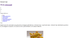 Desktop Screenshot of mangiaresi.it